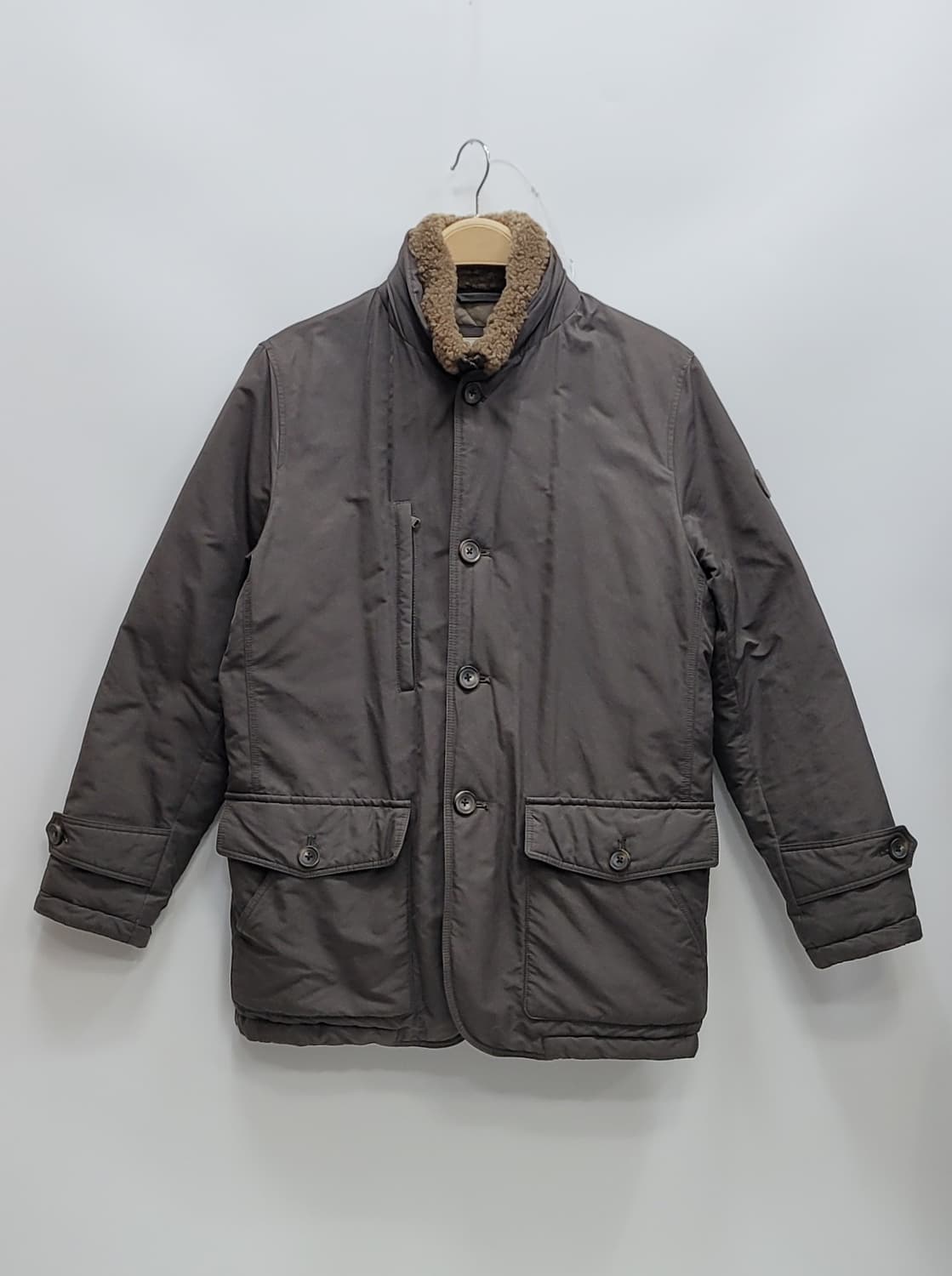 BEANPOLE 빈폴 보아 카라 구스 다운 패딩 자켓 / 남 95 브라운 상품이미지1