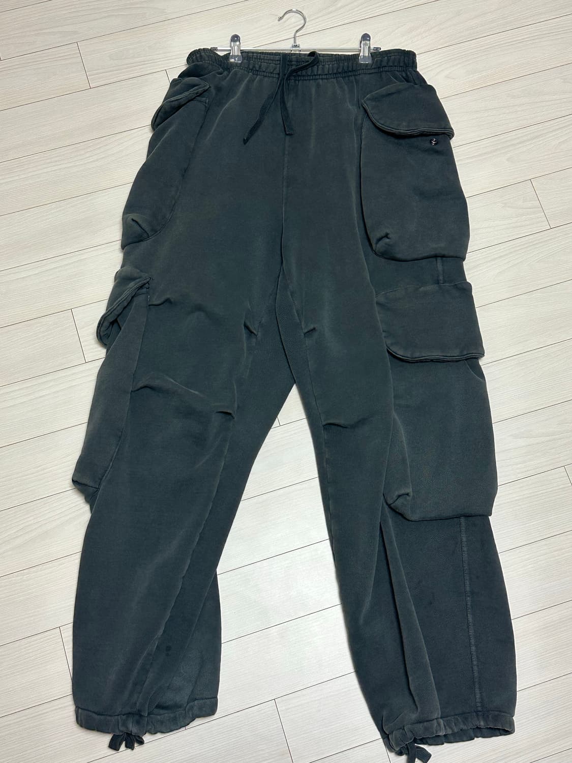 엔타이어 스튜디오 헤비 고카팬츠 M (워시드블랙) 상품이미지3