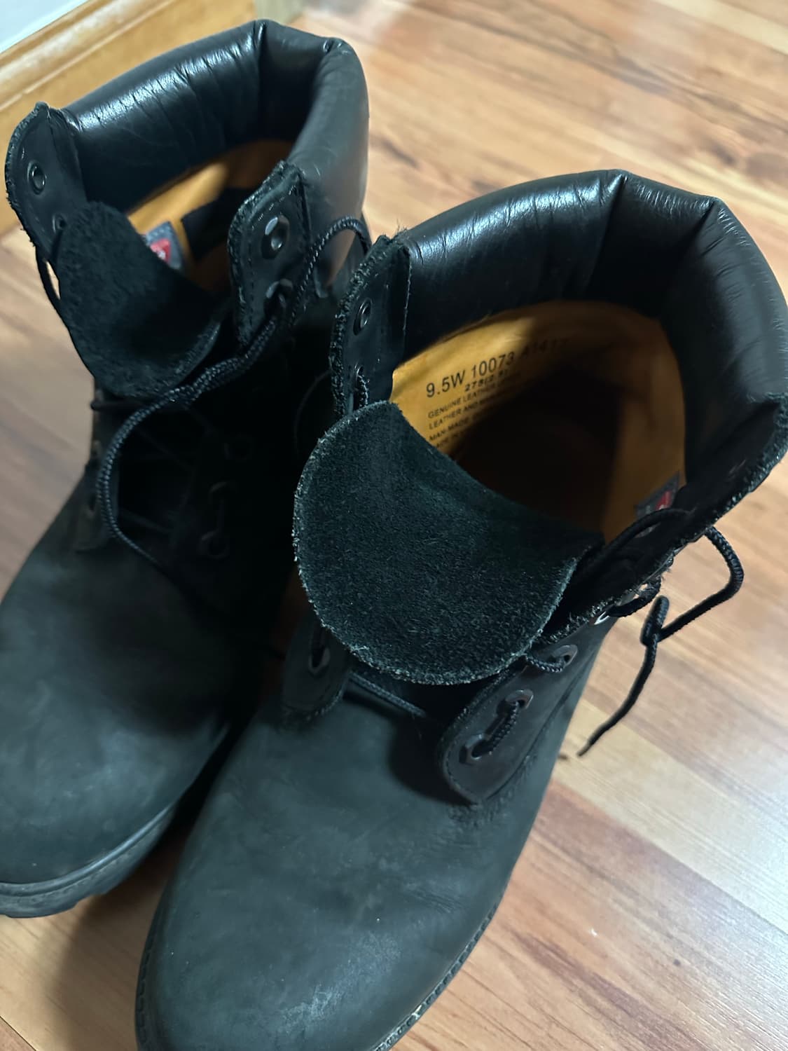 팀버랜드 6인치 블랙컬러 (280) 상품이미지2