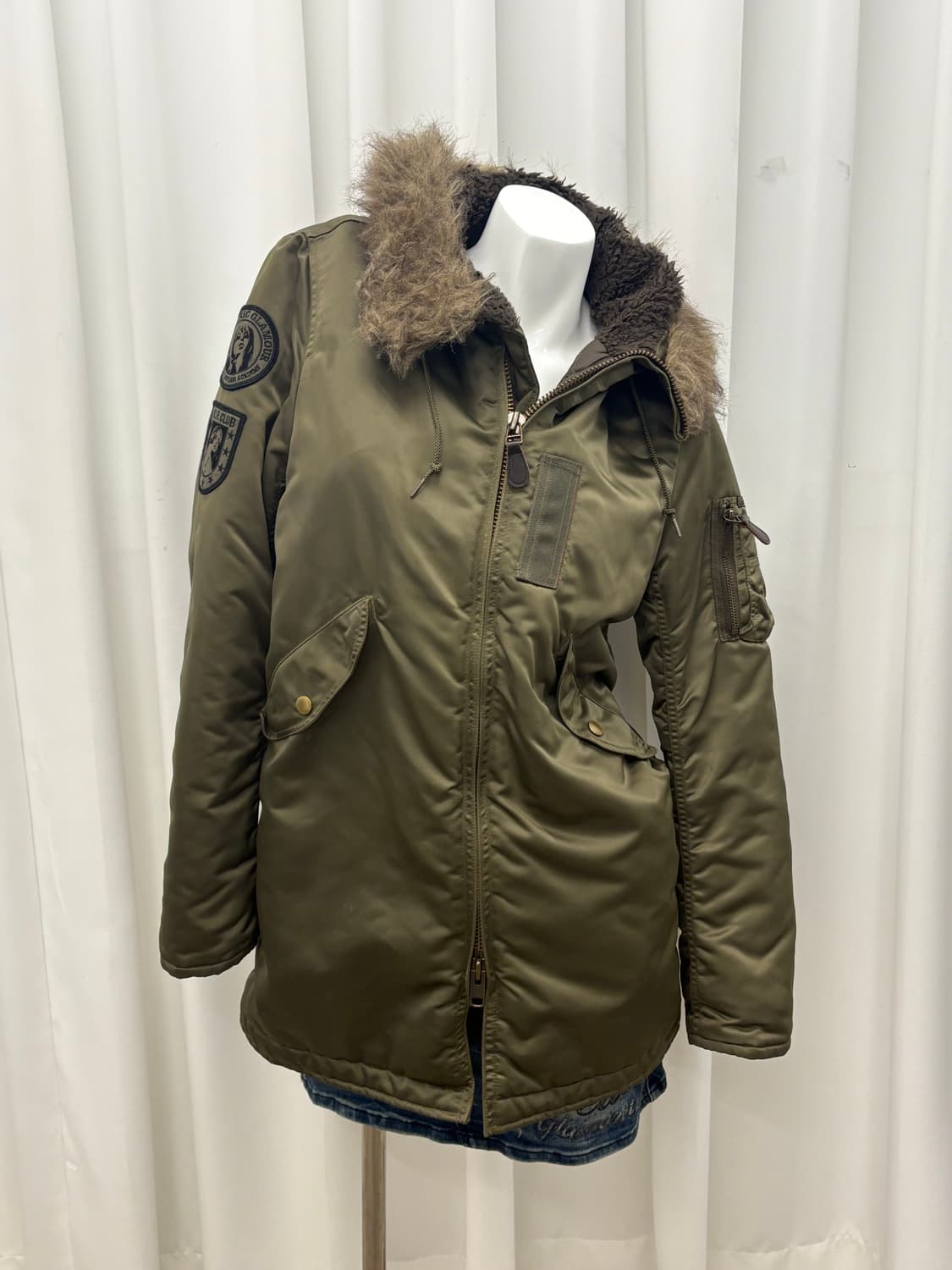 히스테릭글래머 야상패딩 상품이미지2