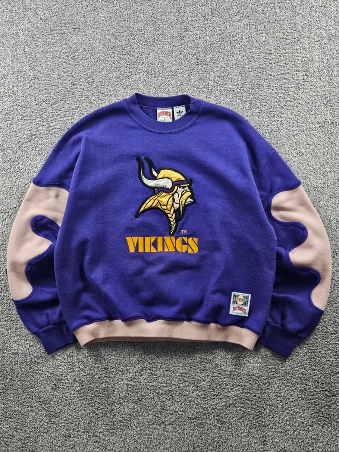 90's USA 넛맥 X 아디다스 커스텀 스웻 맨투맨 (XL)/10994 상품이미지1