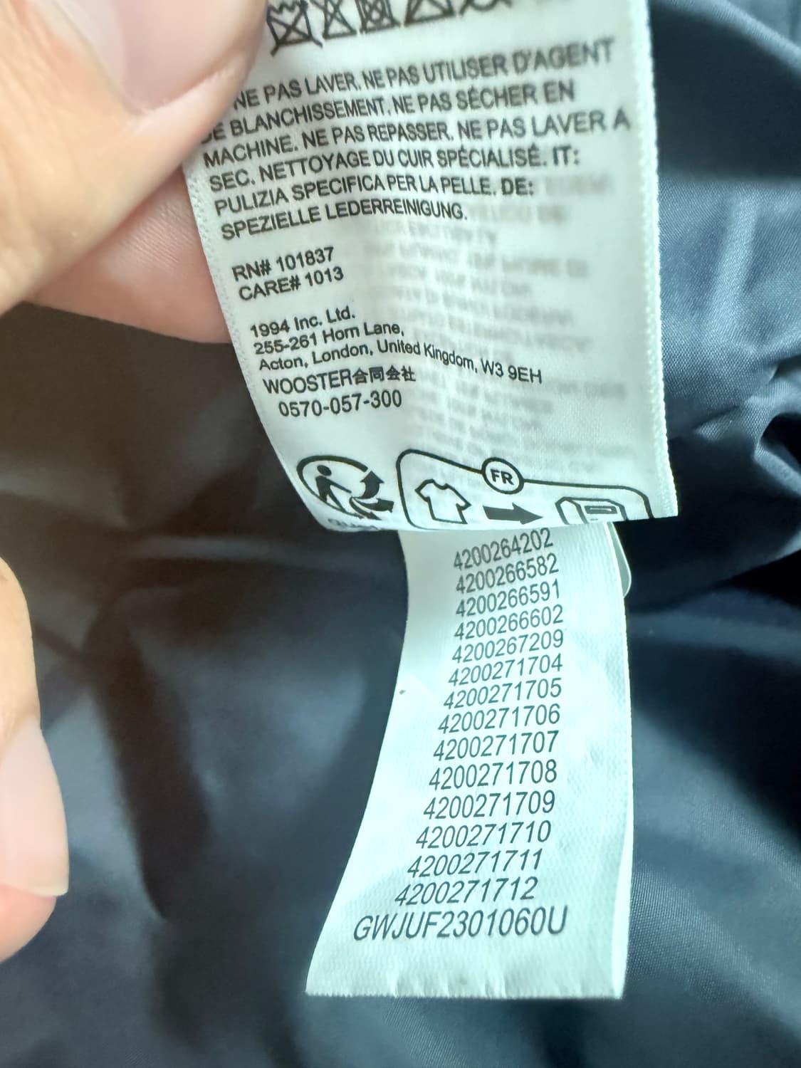 노스페이스 슈프림 스웨이드 눕시 XL 상태굳 상품이미지7