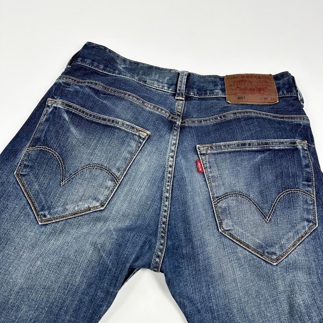 리바이스 601 오리지널 워싱 데님 팬츠 (30인치) 상품이미지4