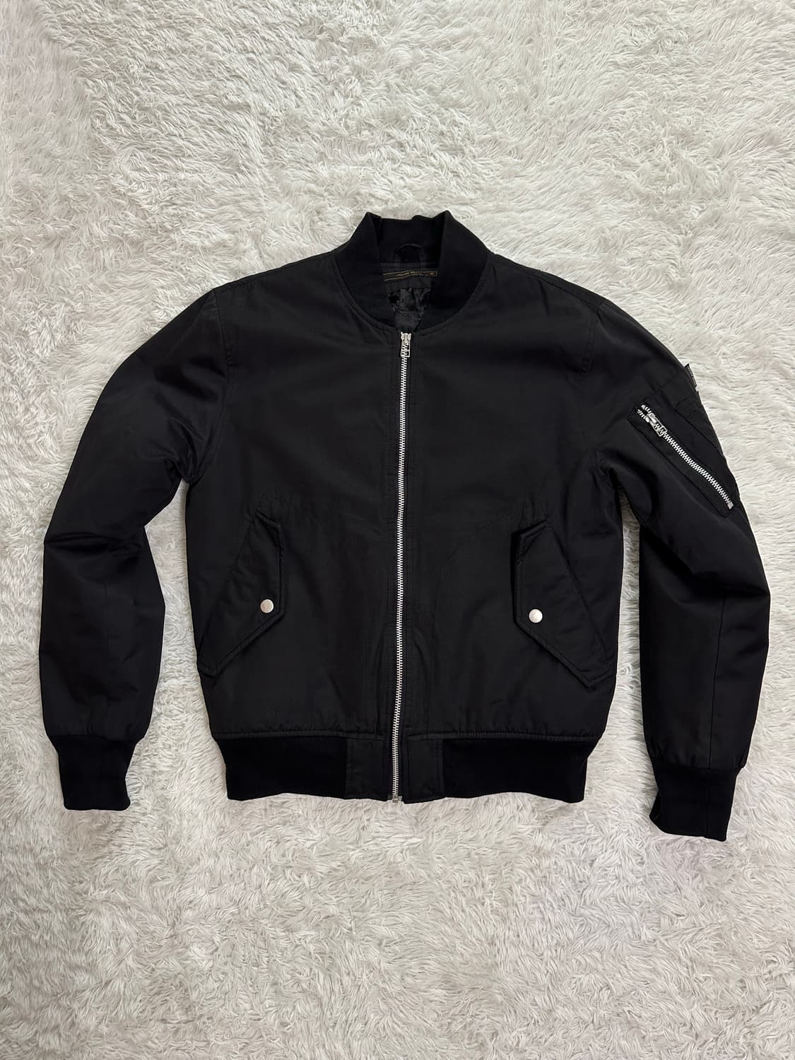 유니폼 브릿지 블랙 항공 점퍼 상품이미지1