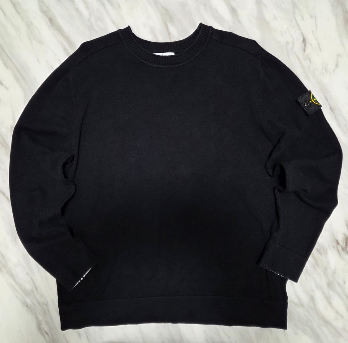 스톤아일랜드 와펜 패치 니트 상품이미지1