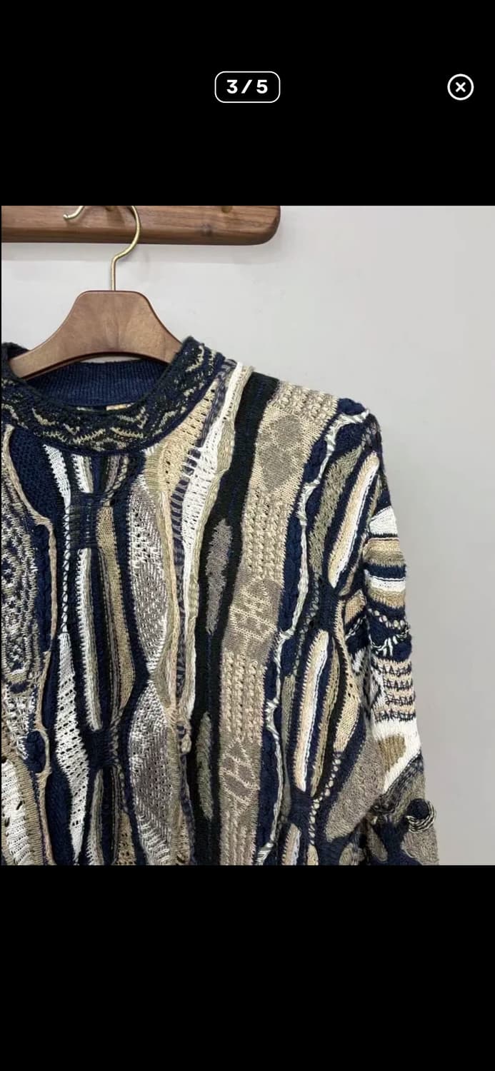 쿠지 오스트레일리아 케이블 니트 H57 상품이미지3