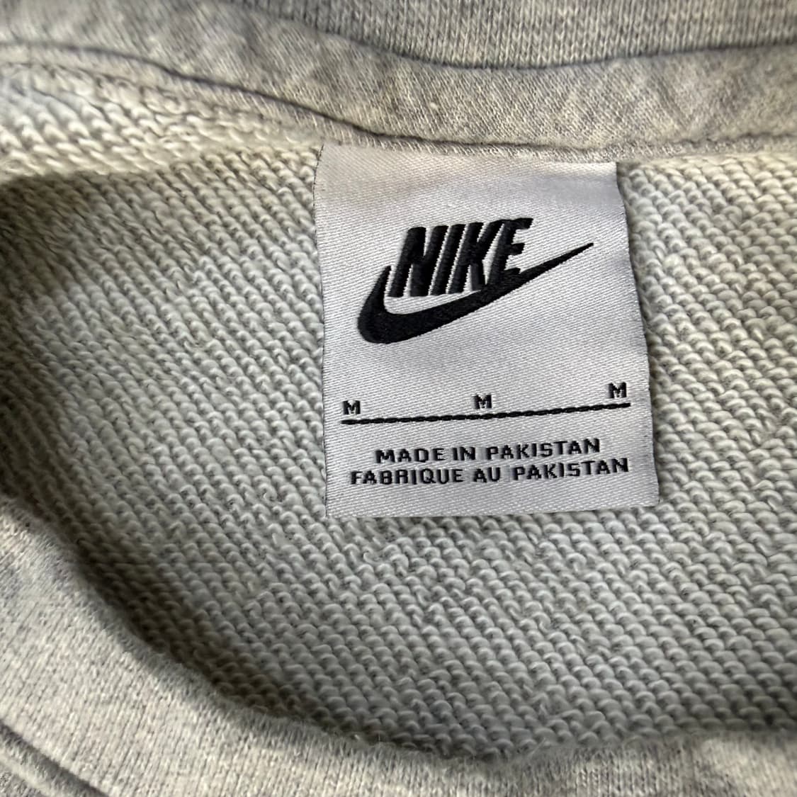 M 나이키 그레이 스웨트셔츠 맨투맨 0326T 상품이미지3