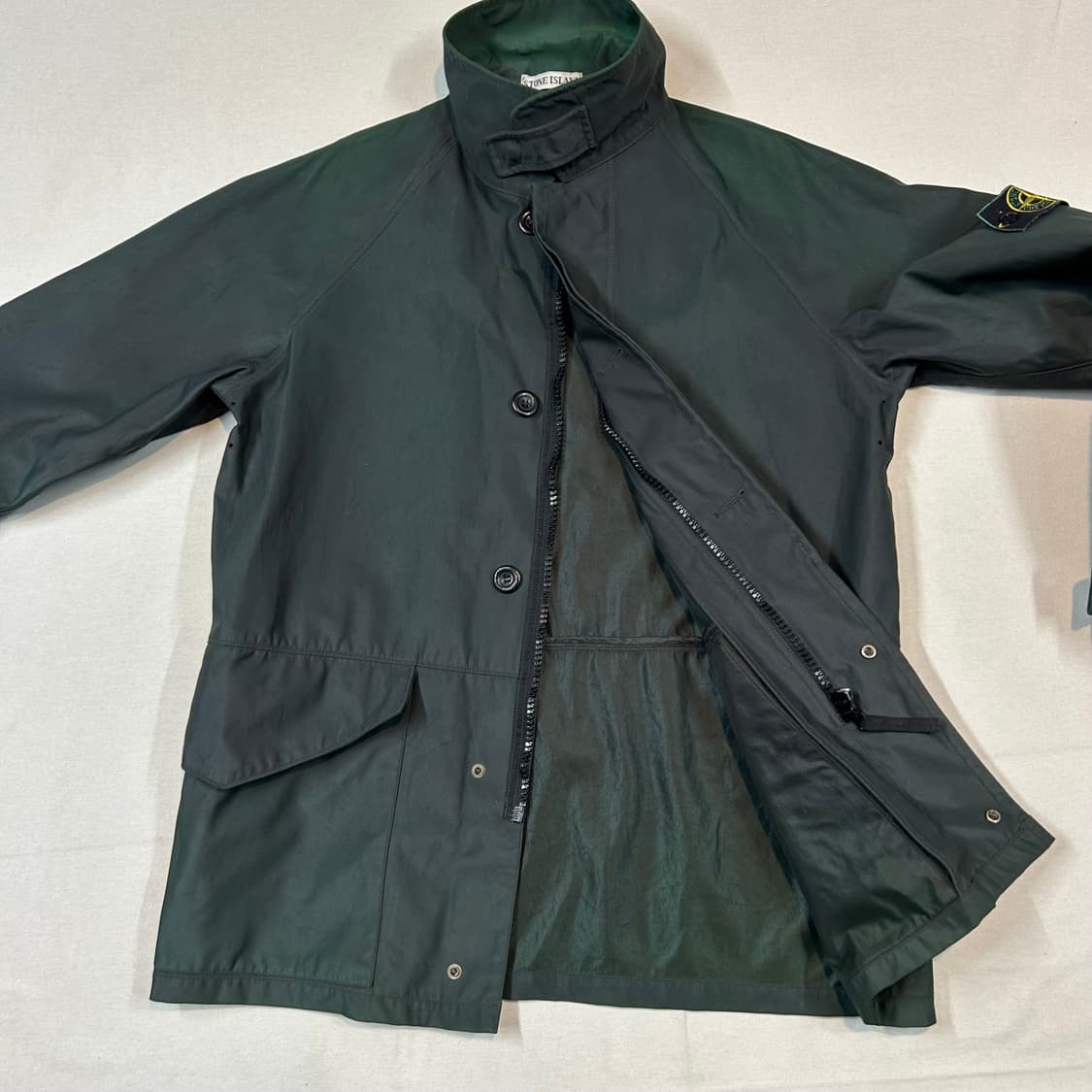 M) 스톤아일랜드 1999 그린엣지 나일람 코트 자켓 아카이브 상품이미지3