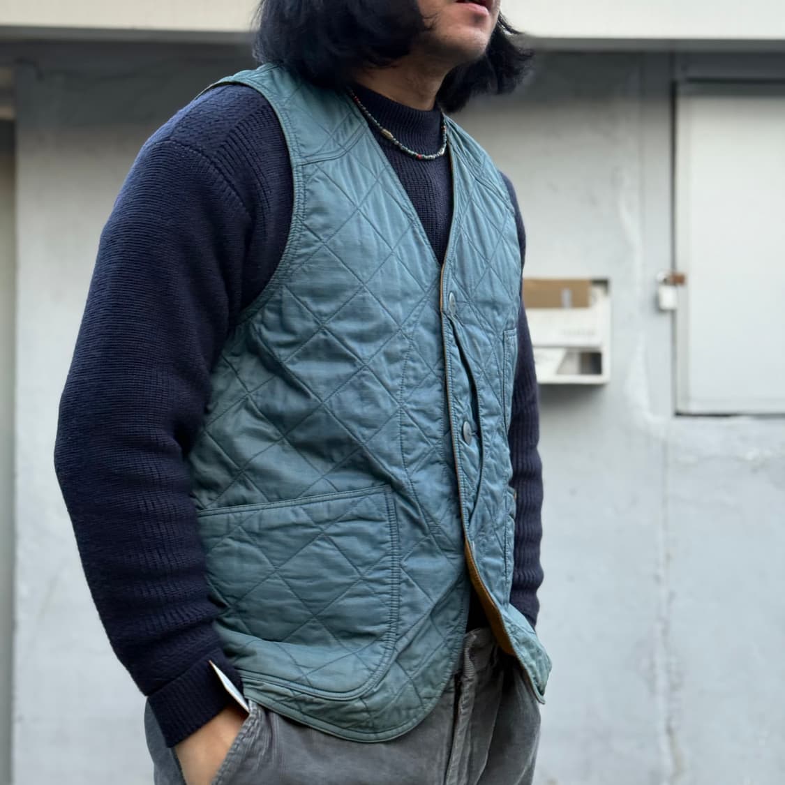 R.R.L 다이아몬드 퀼티드 베스트 M 상품이미지9