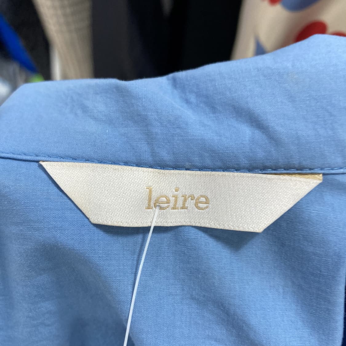 leire 새것 여성 캐주얼셔츠 블루 F  상품이미지4