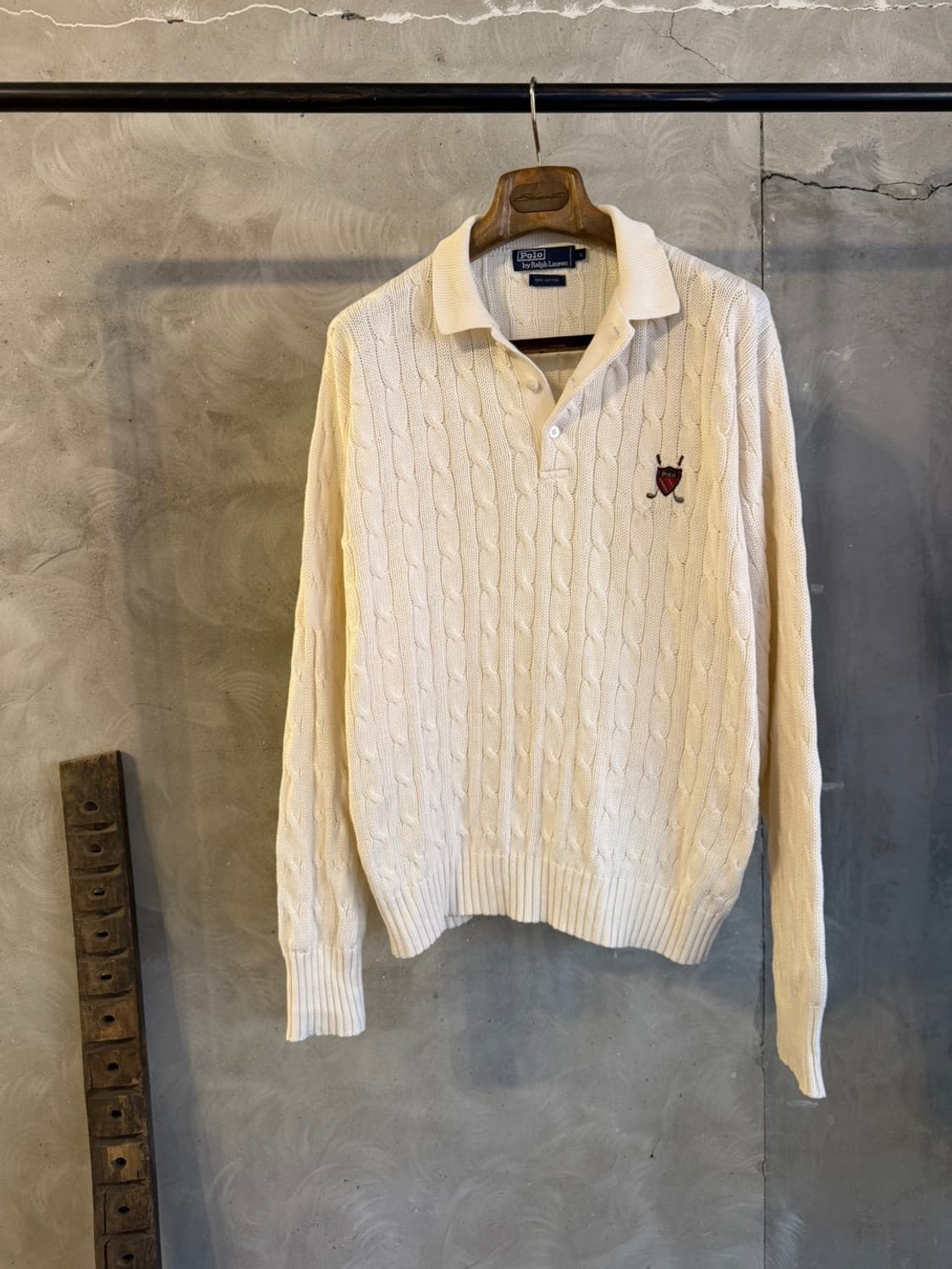 랄프로렌 90s케이블 니트 남성105 상품이미지1