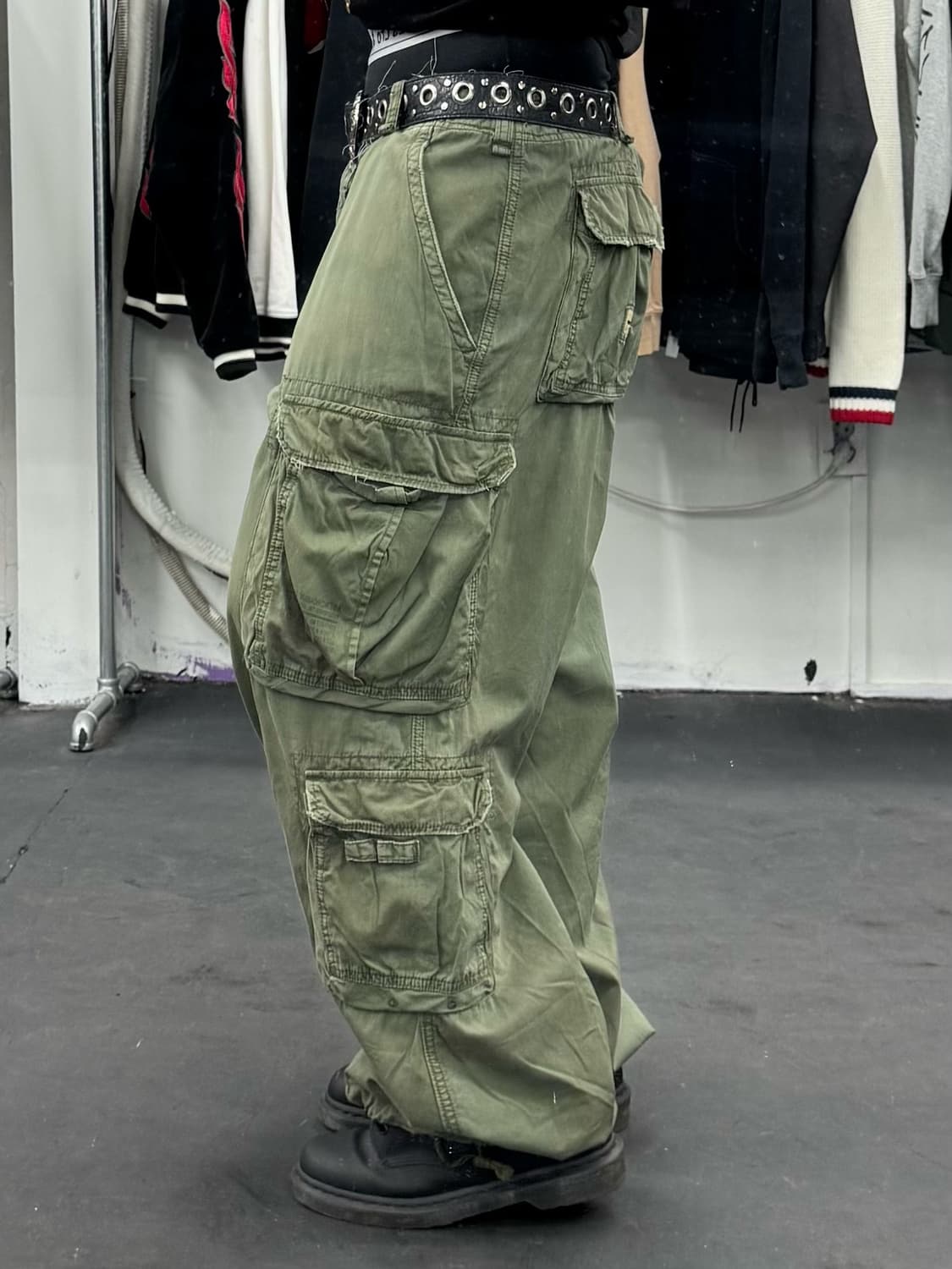 아베크롬비 카키 카고팬츠 상품이미지3