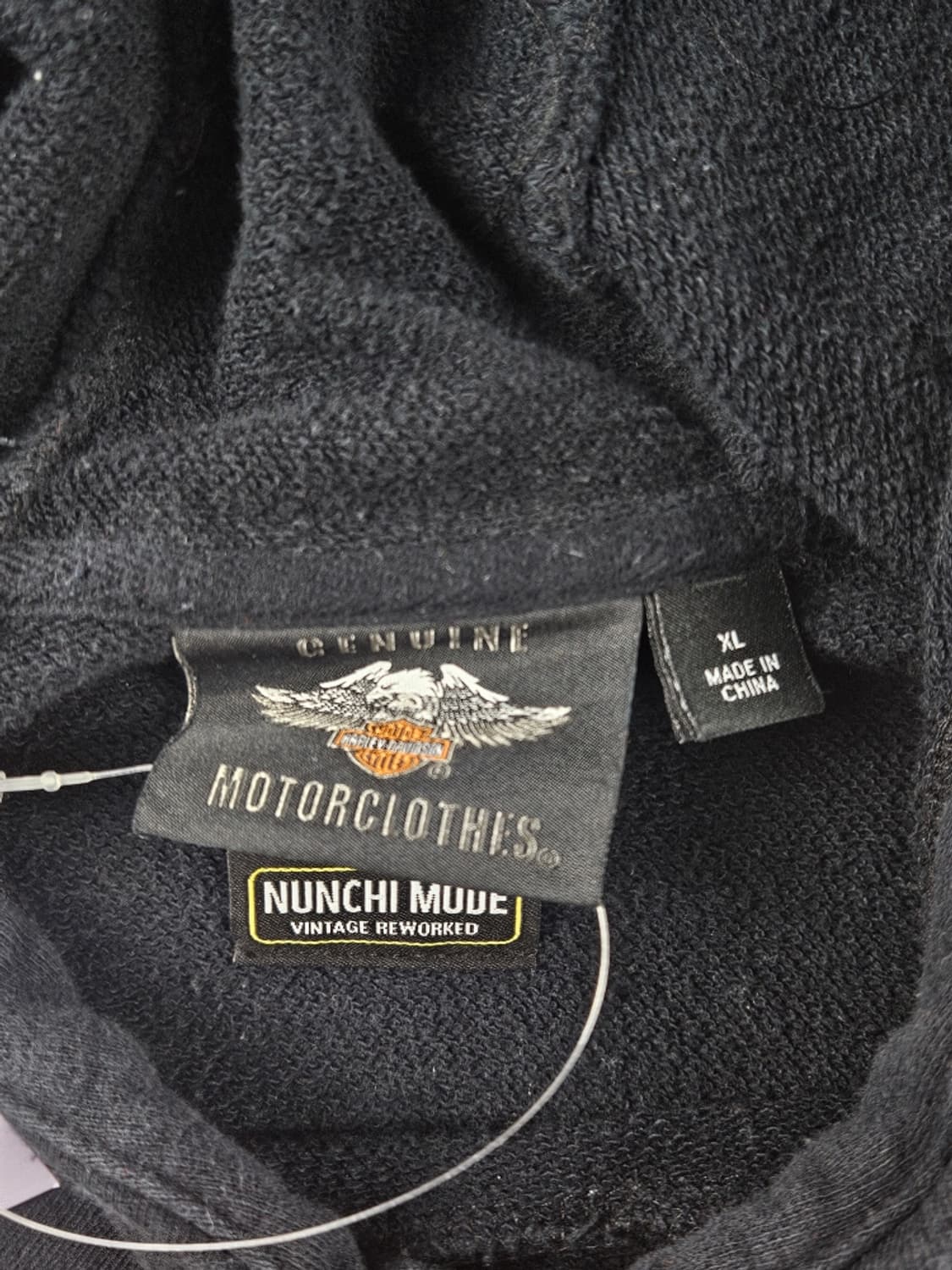 할리데이비슨 리워크 커스텀 스웻 후드 티셔츠 ( XL ) / 11240 상품이미지8