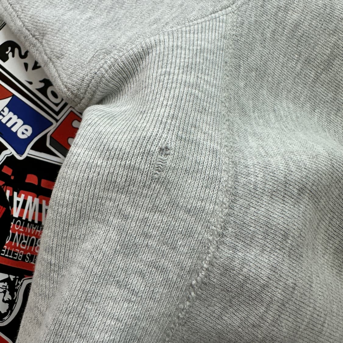 90s USA 챔피온 리버스위브 링거 스웻셔츠 L 상품이미지9