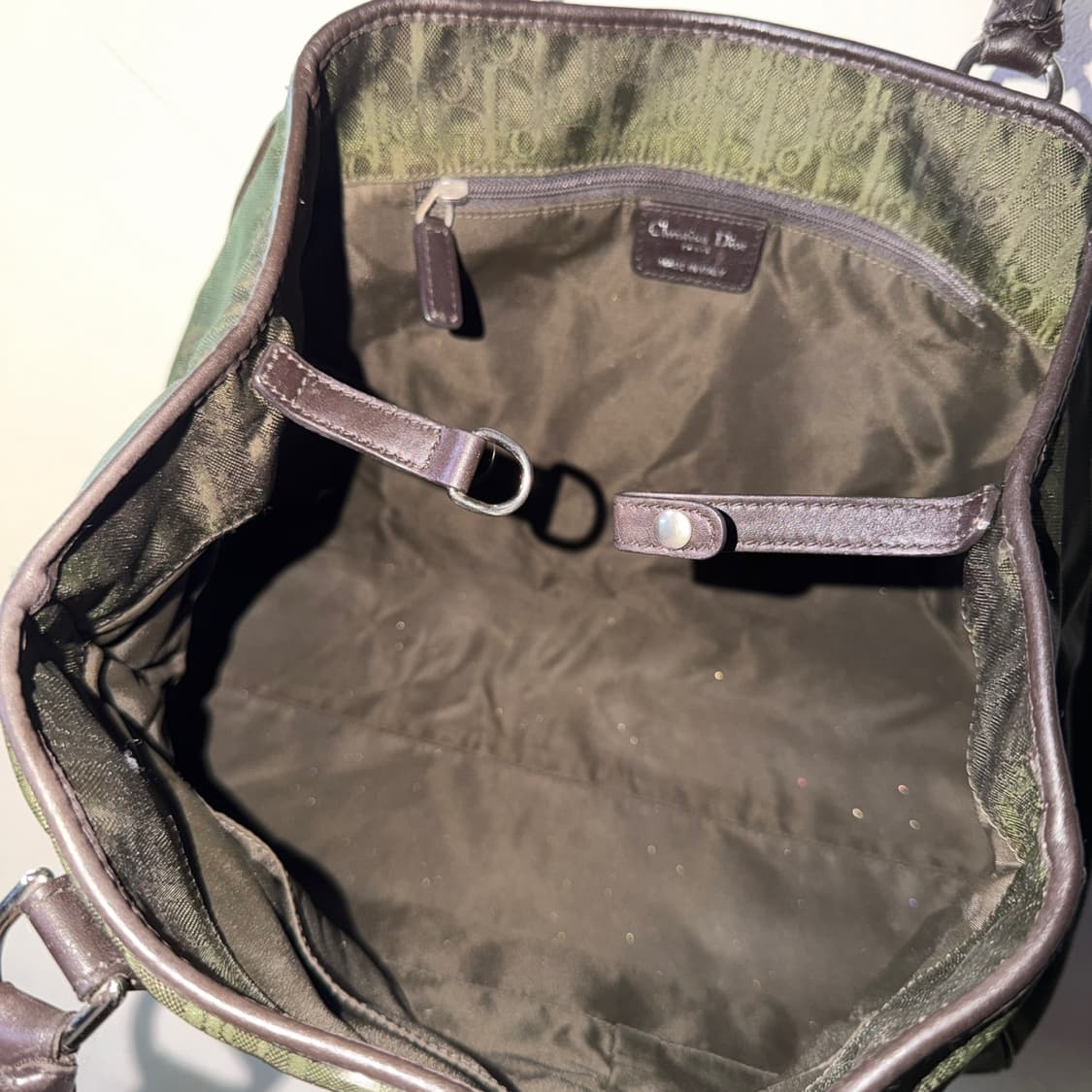 빈티지 디올 오블리크 캔버스 로고장식 토트&숄더 (로고 분실) 상품이미지7