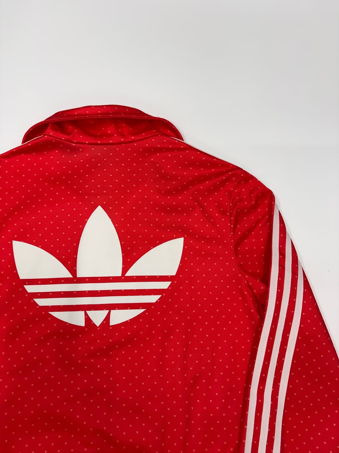 Adidas 아디다스 오리지널스 파이어버드 도트 트랙탑 레드 져지 상품이미지4
