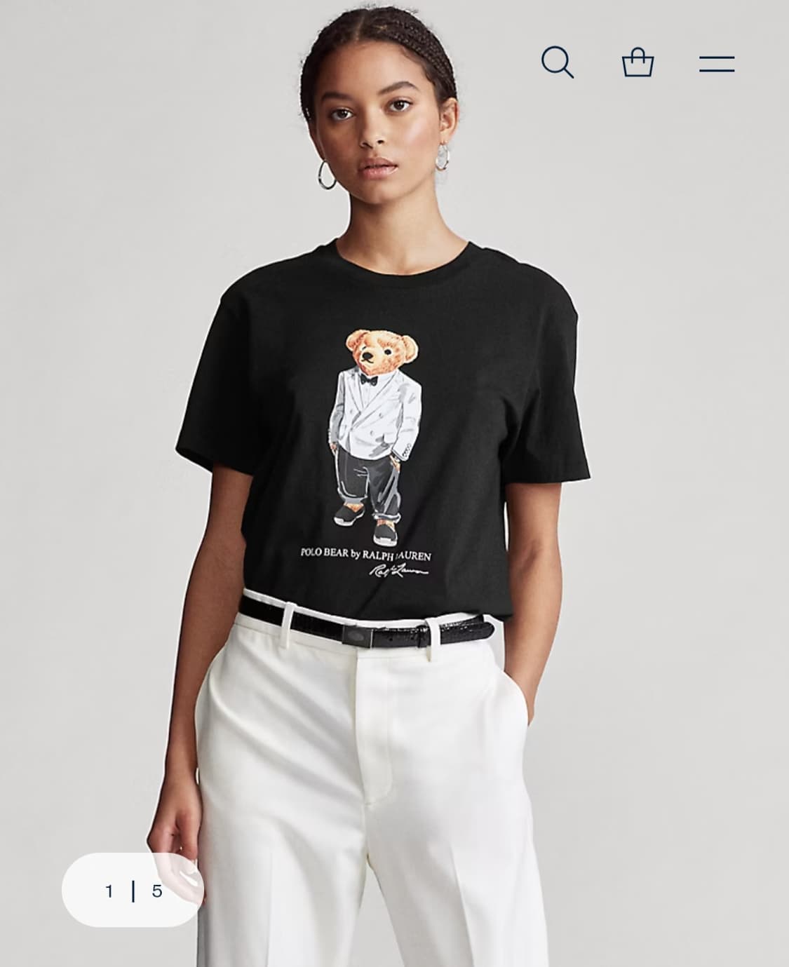 랄프로렌 폴로 베어 반팔 티셔츠 S사이즈 상품이미지1