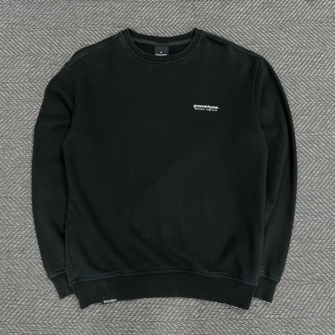 그루브라임 로고 맨투맨 v1218 상품이미지1