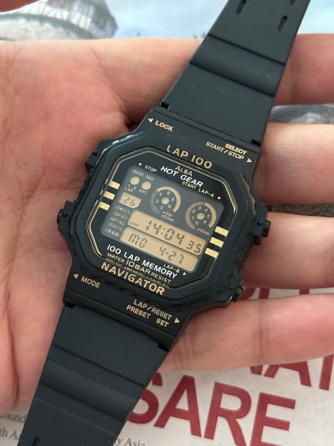 Seiko 세이코 ALBA HOT GEAR 네비게이터 상품이미지3