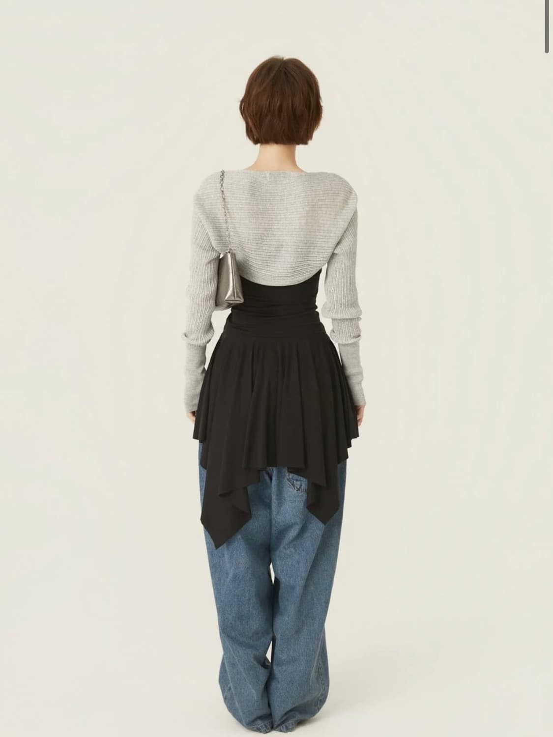 쓰리타임즈 Stretch lace up dress 상품이미지5