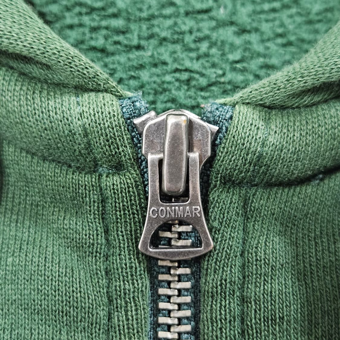 XL) 00's 폴로 랄프로렌 그린 기모 후드집업 상품이미지4