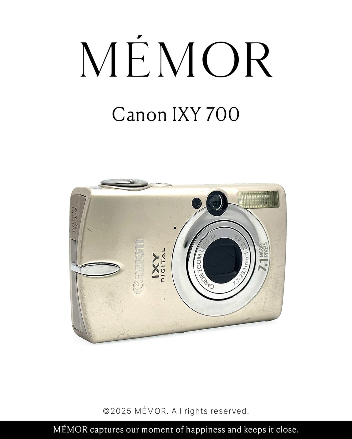 아일릿 원희 사용🩷Canon IXY 700(IXUS 700) 캐논 디카 상품이미지2