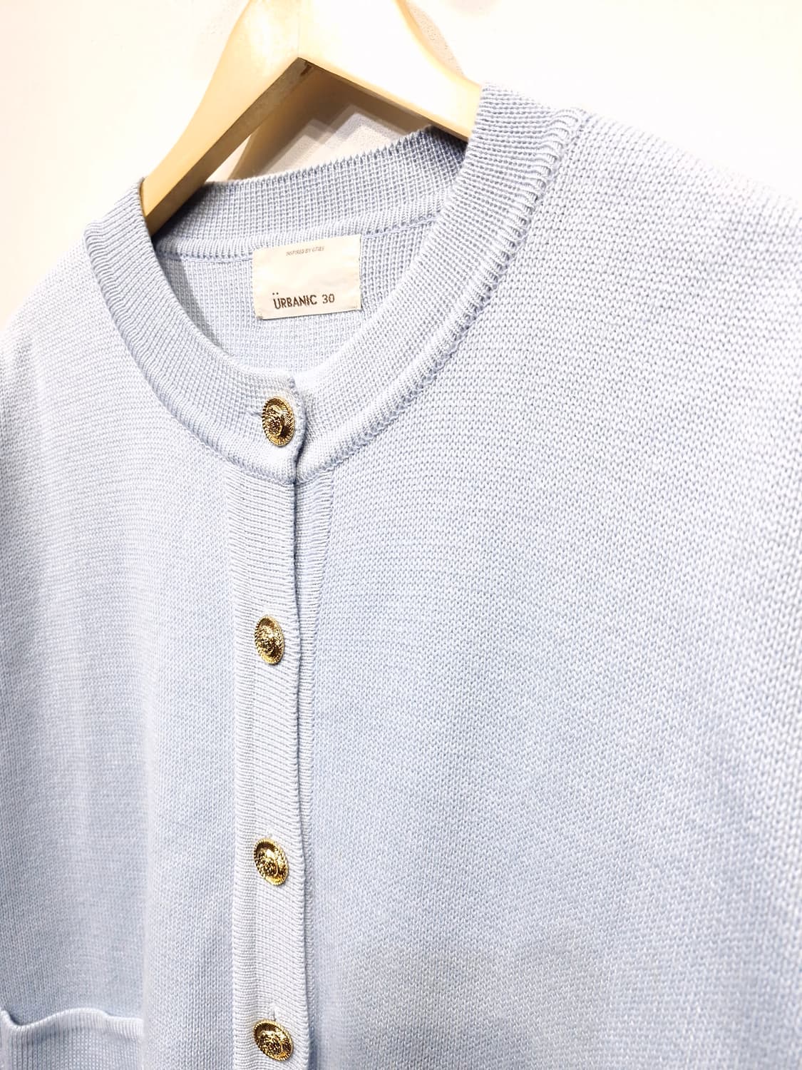 얼바닉 URBANIC30 블루 씨엘 가디건 상품이미지5