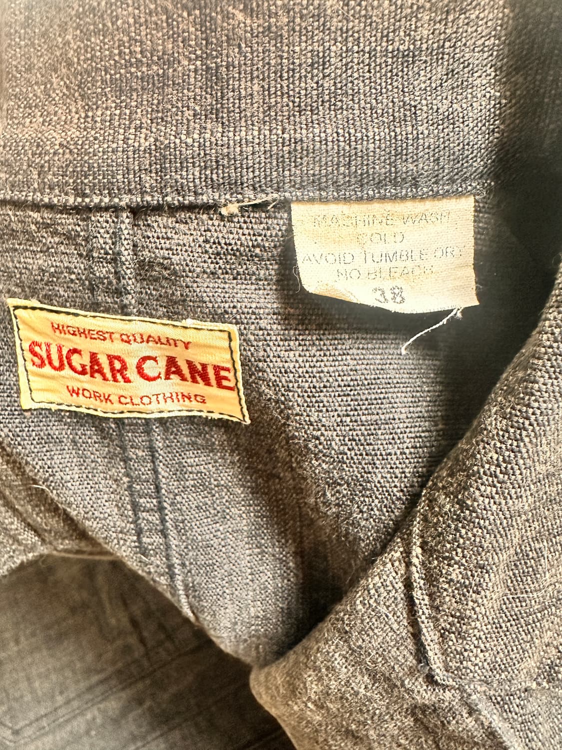 슈가케인 데님 트러커 자켓 상품이미지5