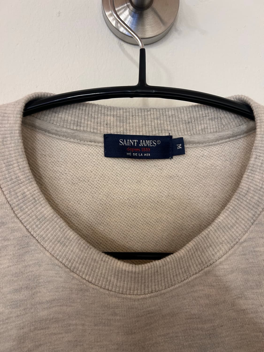 세인트 제임스 맨투맨 M 오트밀 상품이미지2