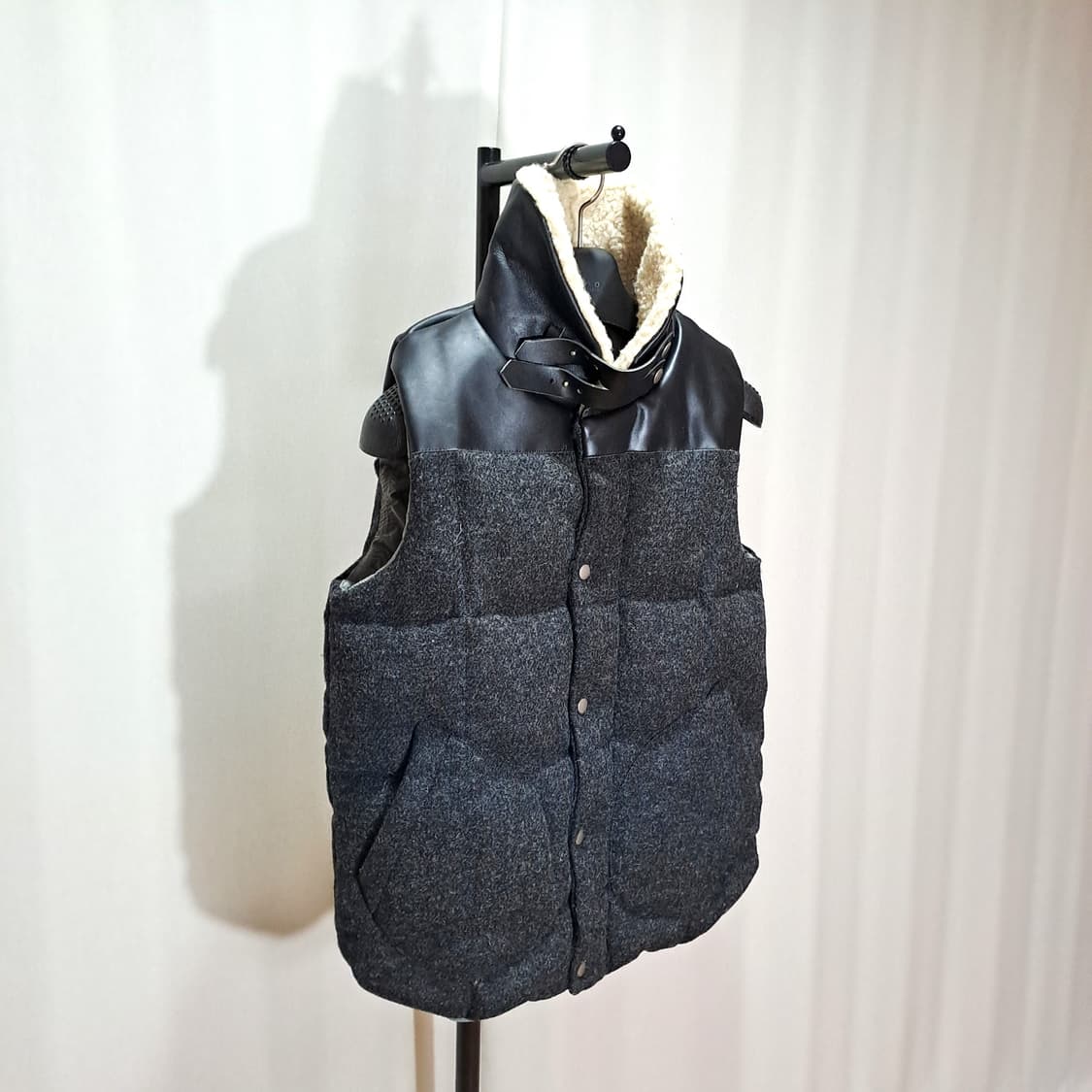 (택포) 펜필드 울 가죽 다운 베스트 L B140 상품이미지2