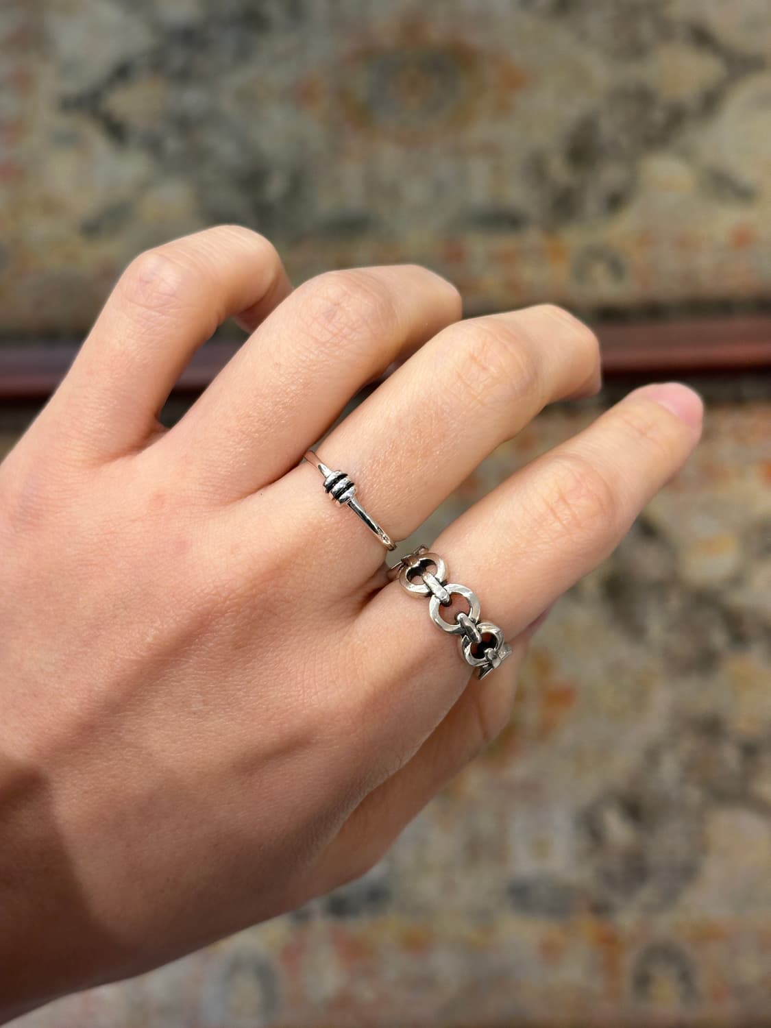 Knot Line 925Silver Ring 상품이미지3