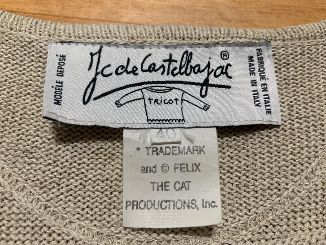 CASTELBAJAC 까스텔바작(장 샤를 드 까스텔바작) 롱-니트웨어 상품이미지7