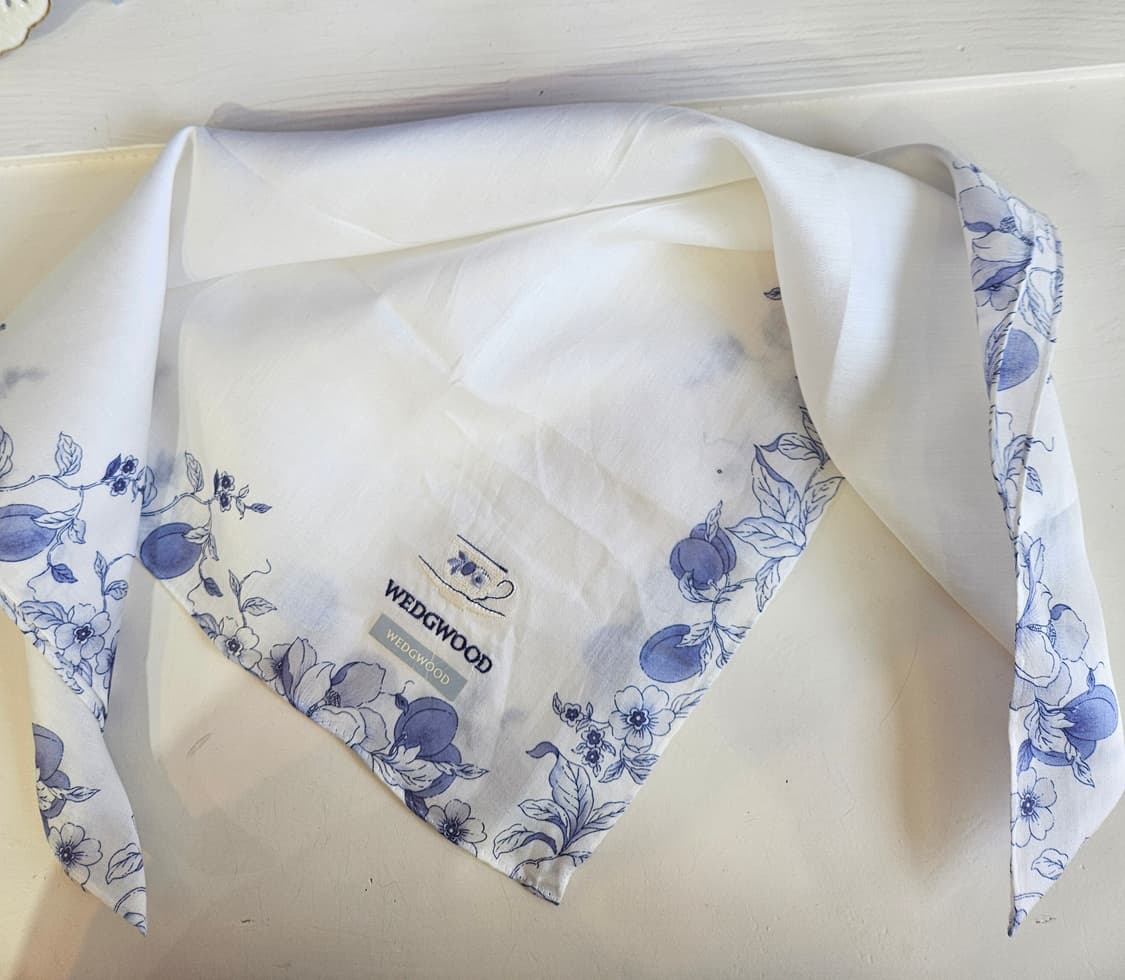 웨지우드(WEDGWOOD) 손수건 4장 일괄판매 상품이미지4