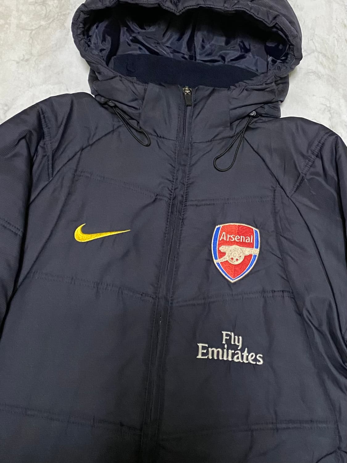 나이키 아스날 누빔 자켓 점퍼 사이즈 100 상품이미지2