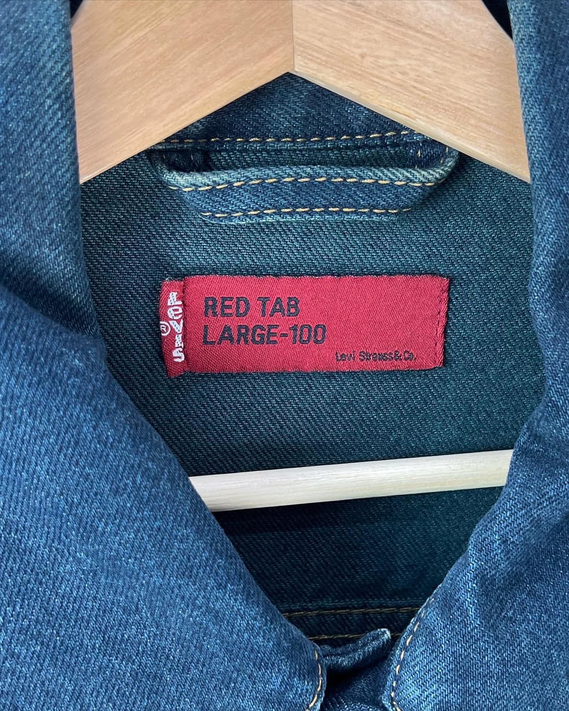 리바이스 인디고 레드탭 데님 트러커 자켓 상품이미지6