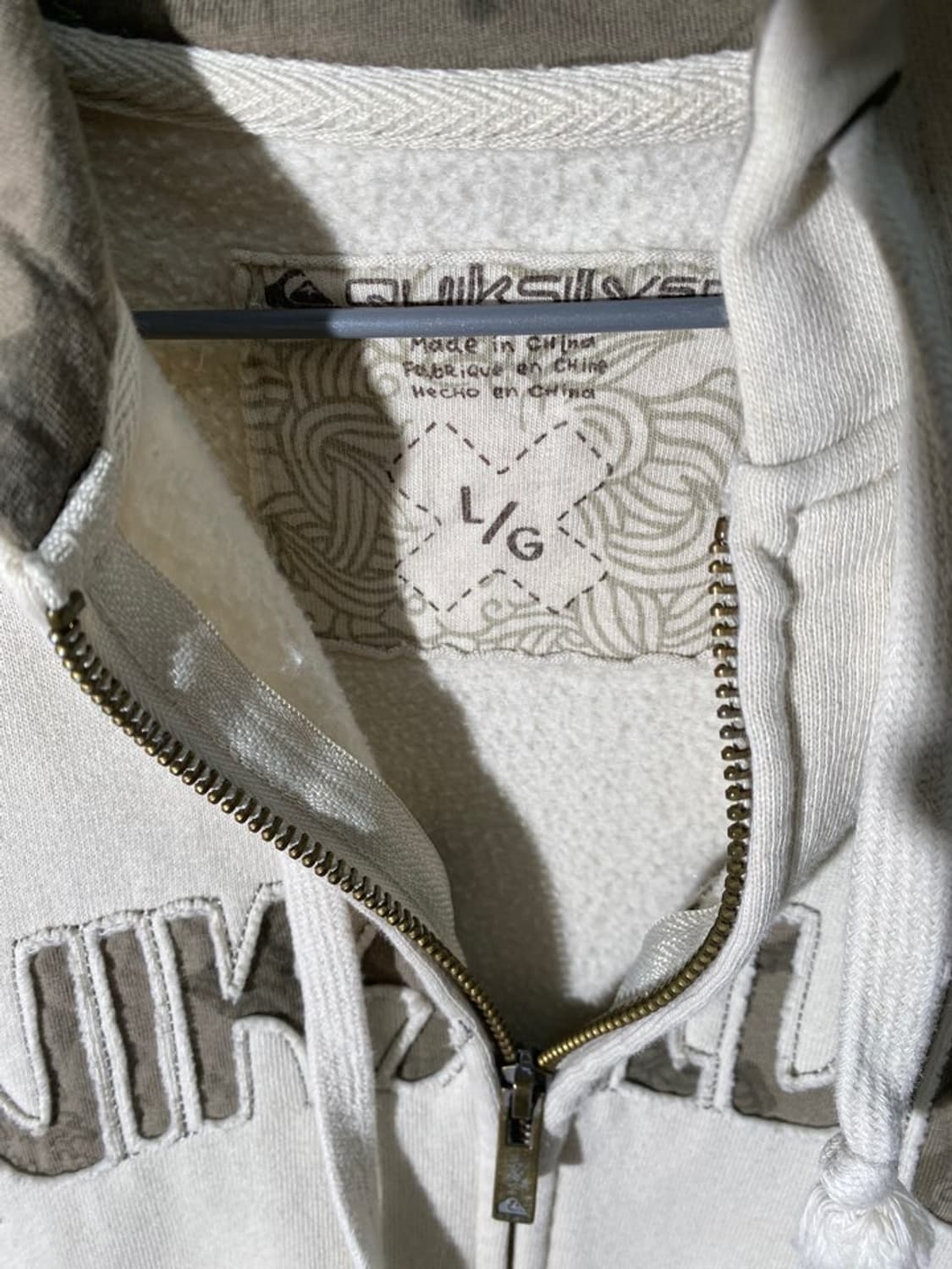 퀵실버 후드 집업 상품이미지4