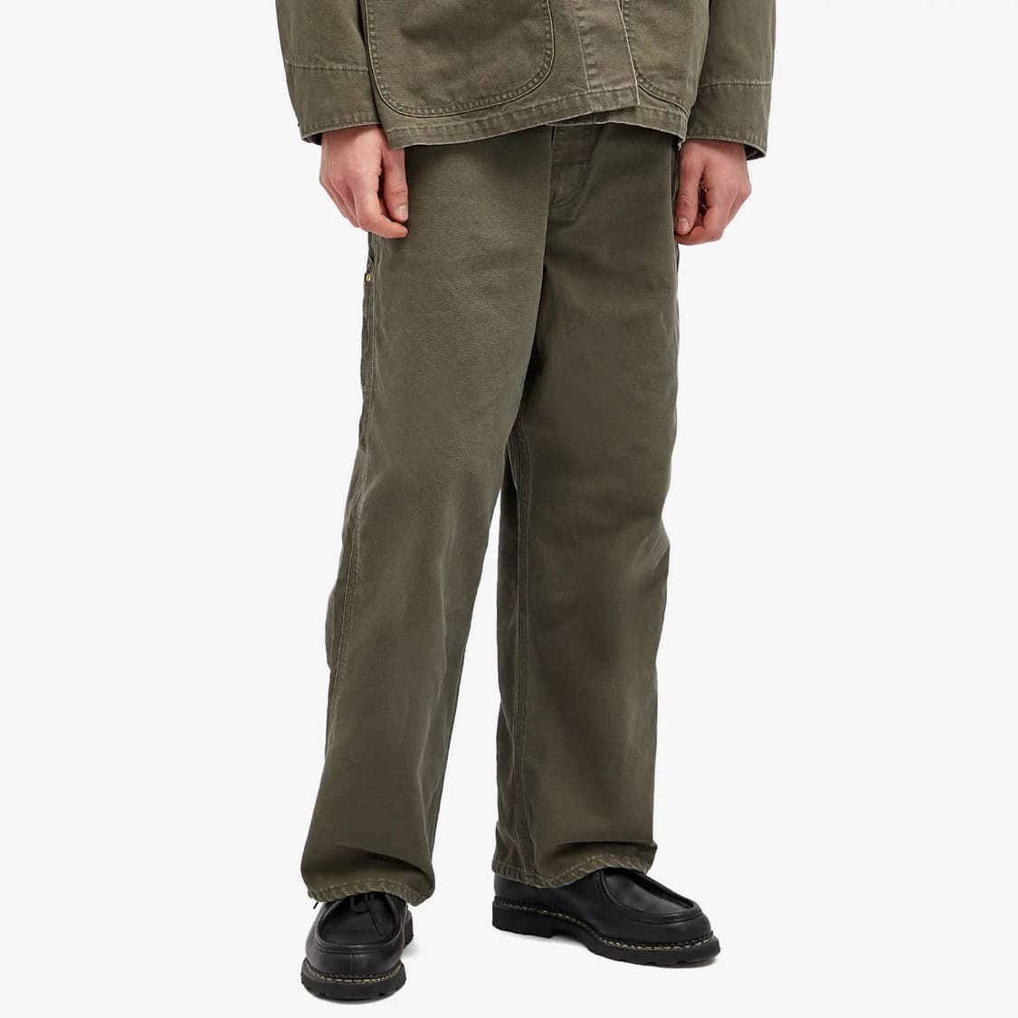 (새상품) 오어슬로우 대드핏 페인터 팬츠 아미 그린 상품이미지2