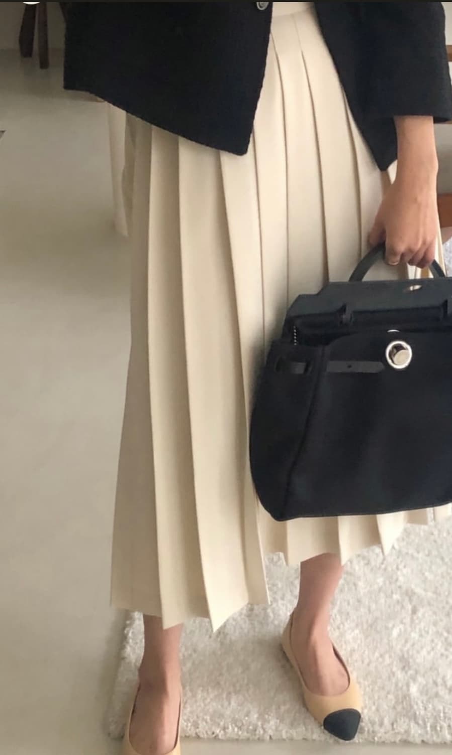 아카이브 제이투유 클래식 롱 플리츠 스커트 (S) 상품이미지1