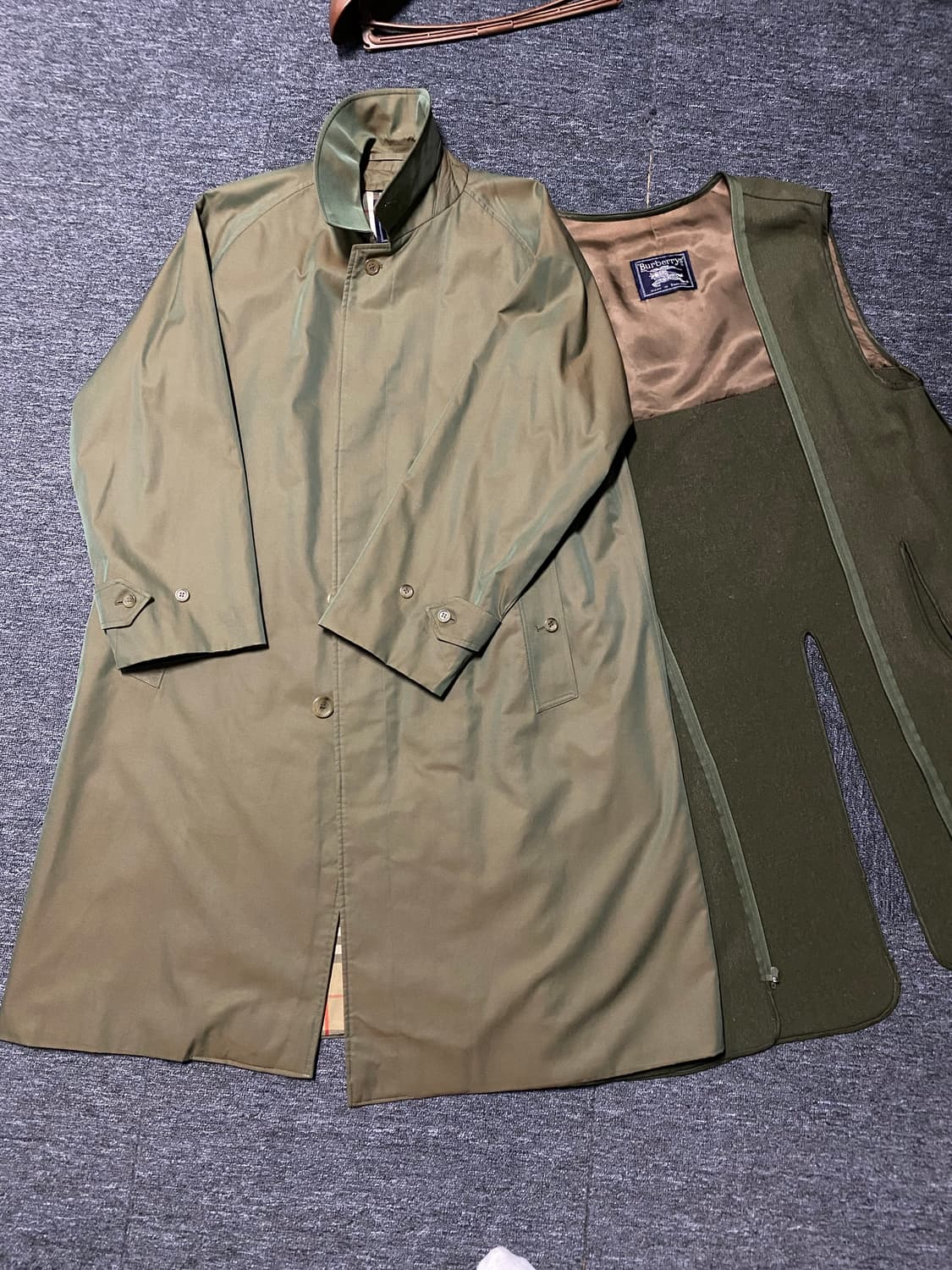 버버리 원패널 싱글레글런 트렌치코트  정리 상품이미지1