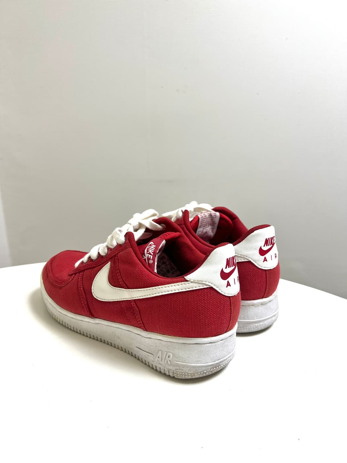 [275] 나이키 에어 포스원 로우 cvs 빨흰 상품이미지4