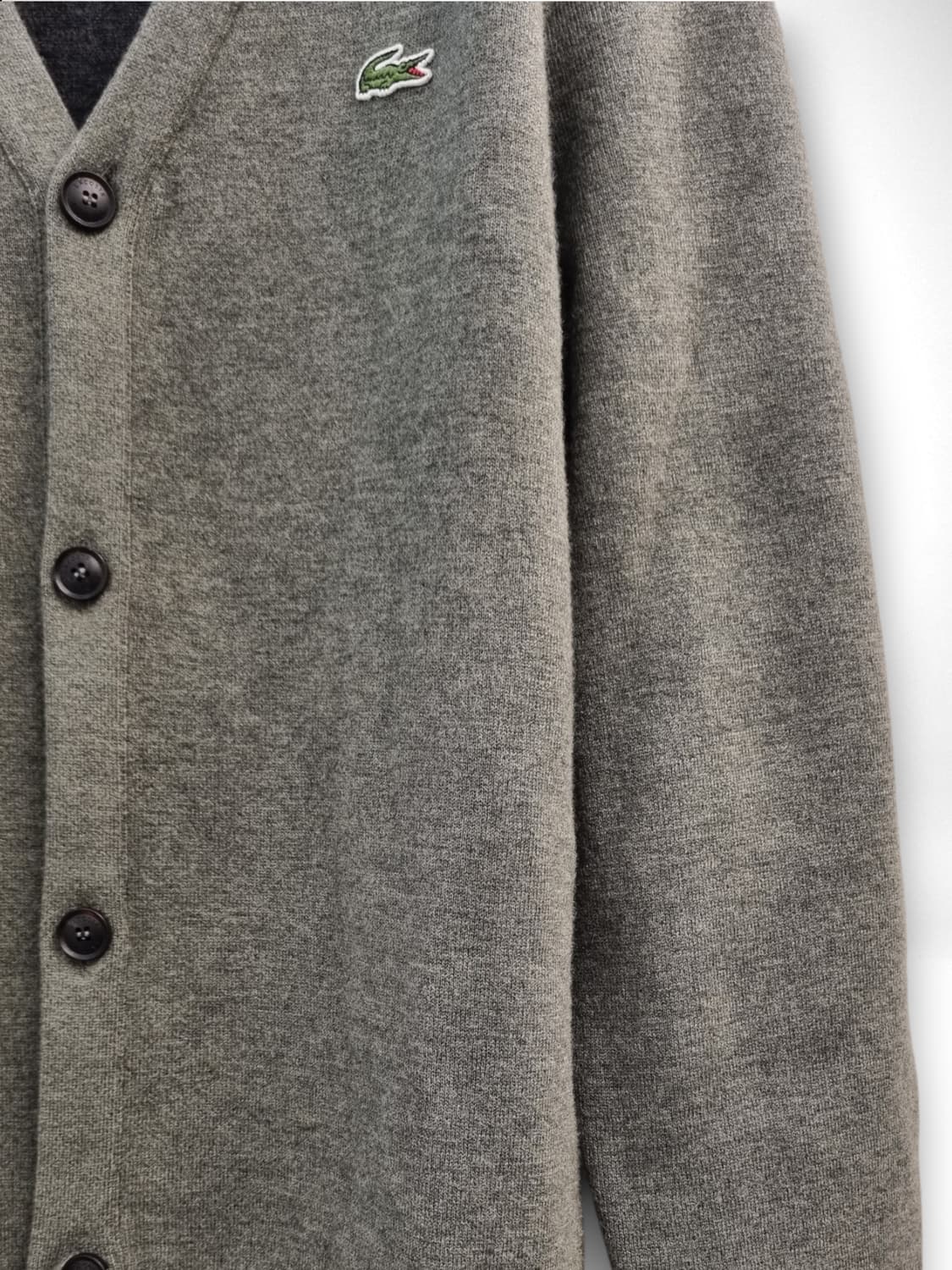 라코스테 브이넥 울니트 가디건 95 상품이미지6