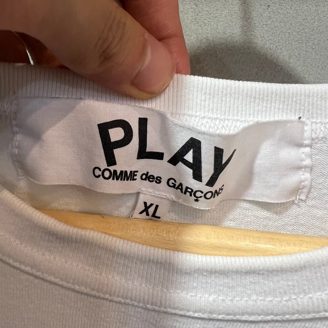 (XL)꼼데가르송 X 나이키 티셔츠 상품이미지4