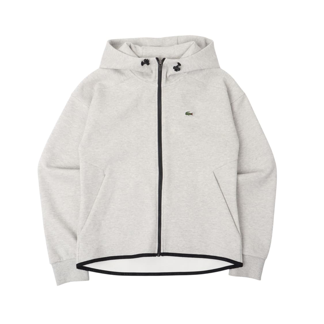 라코스테 스포츠 우먼스 그레이 후드집업 상품이미지1