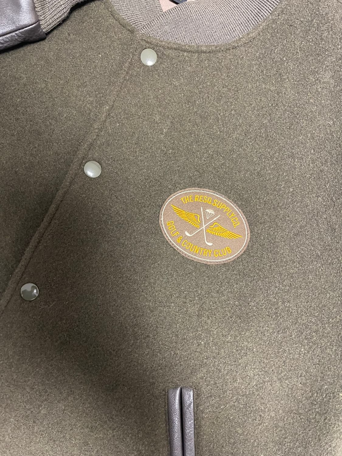 더레스큐 베이스볼 자켓 XL 판매 상품이미지3