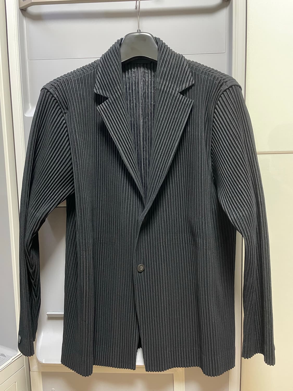 23fw 옴므플리세 3사이즈 셋업 자켓 블랙 판매 상품이미지1