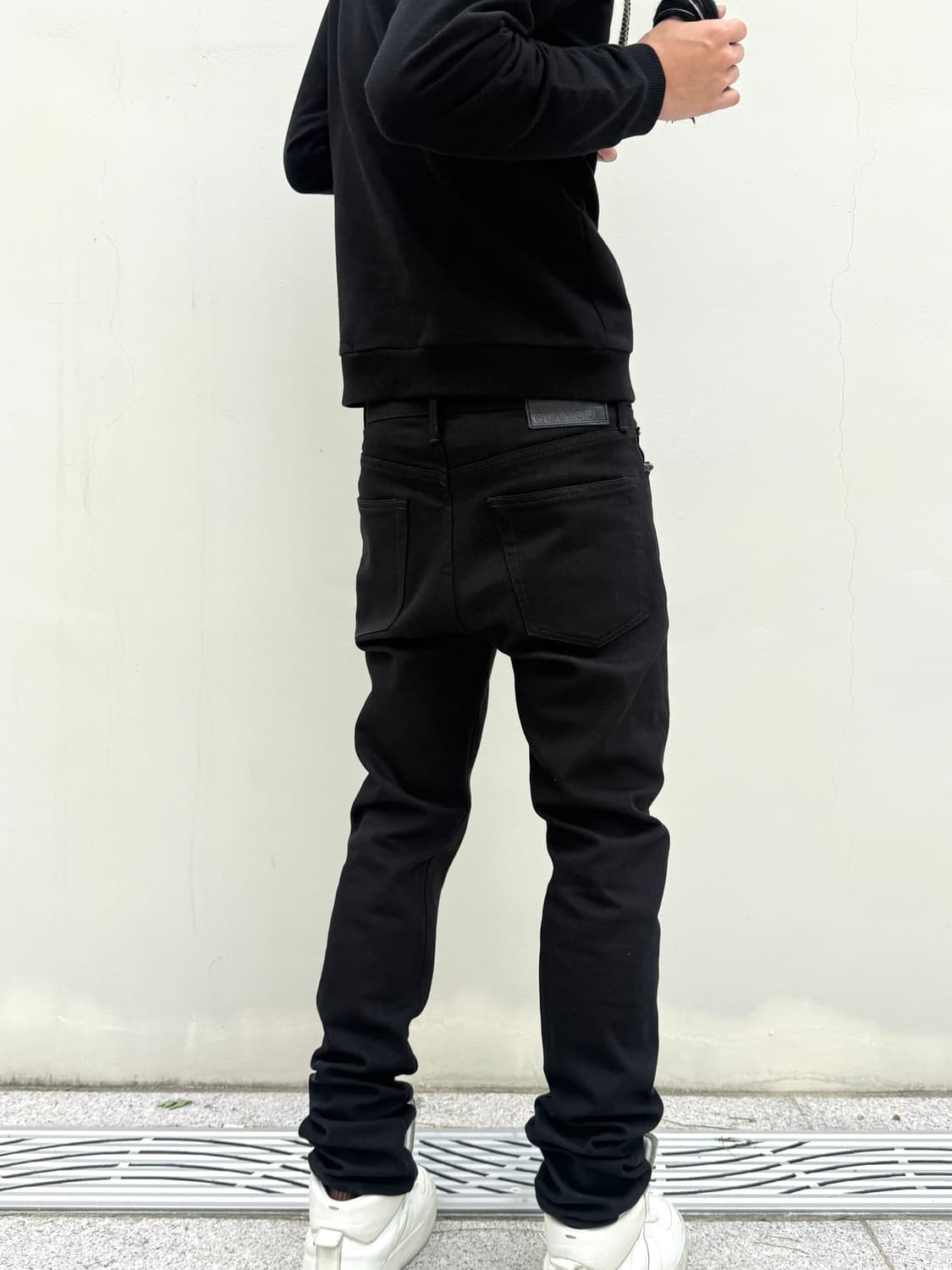 Hysteric glamour balck stud jeans 상품이미지3