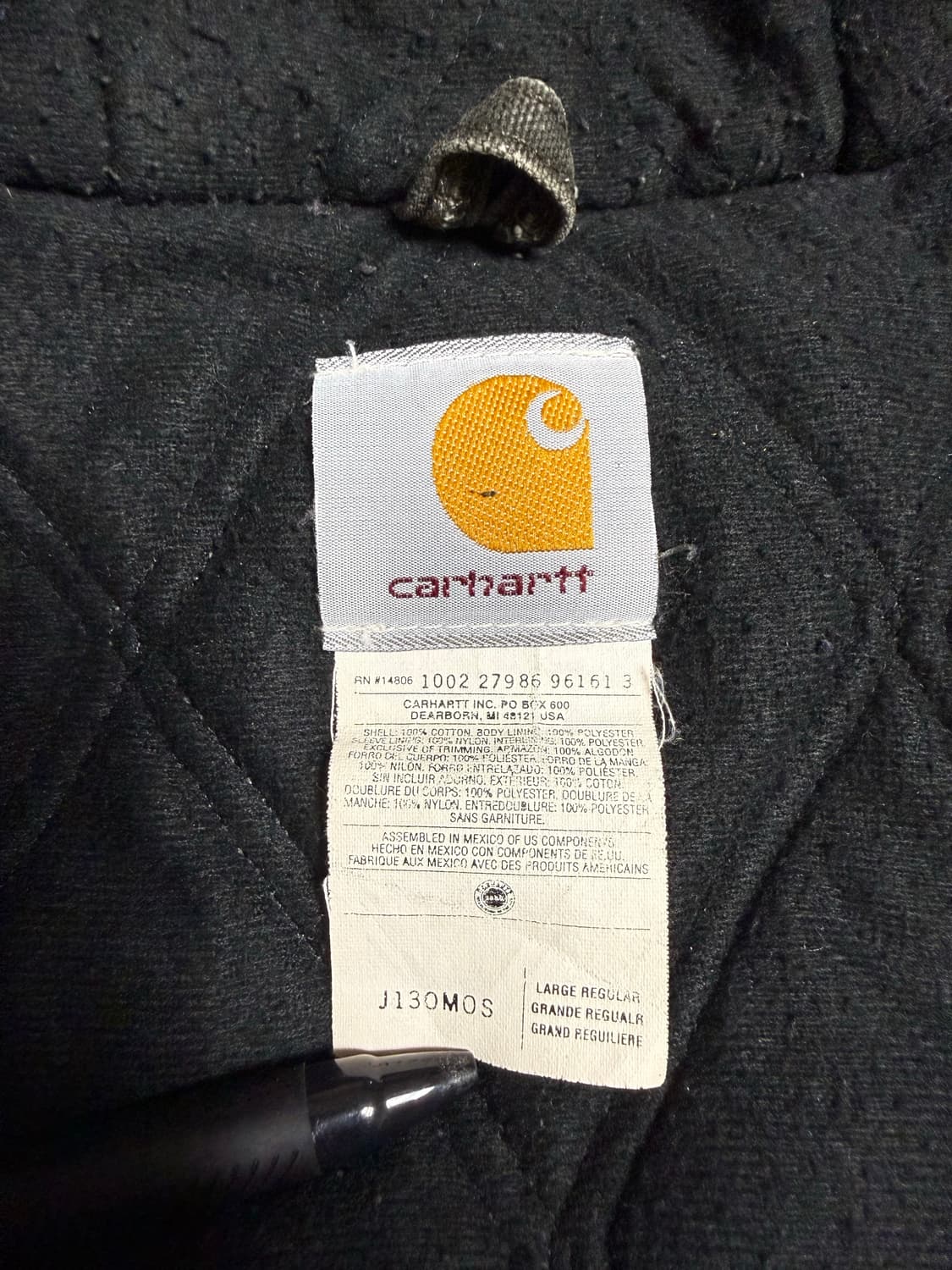 칼하트 j130 mos 모스 그린 상품이미지10