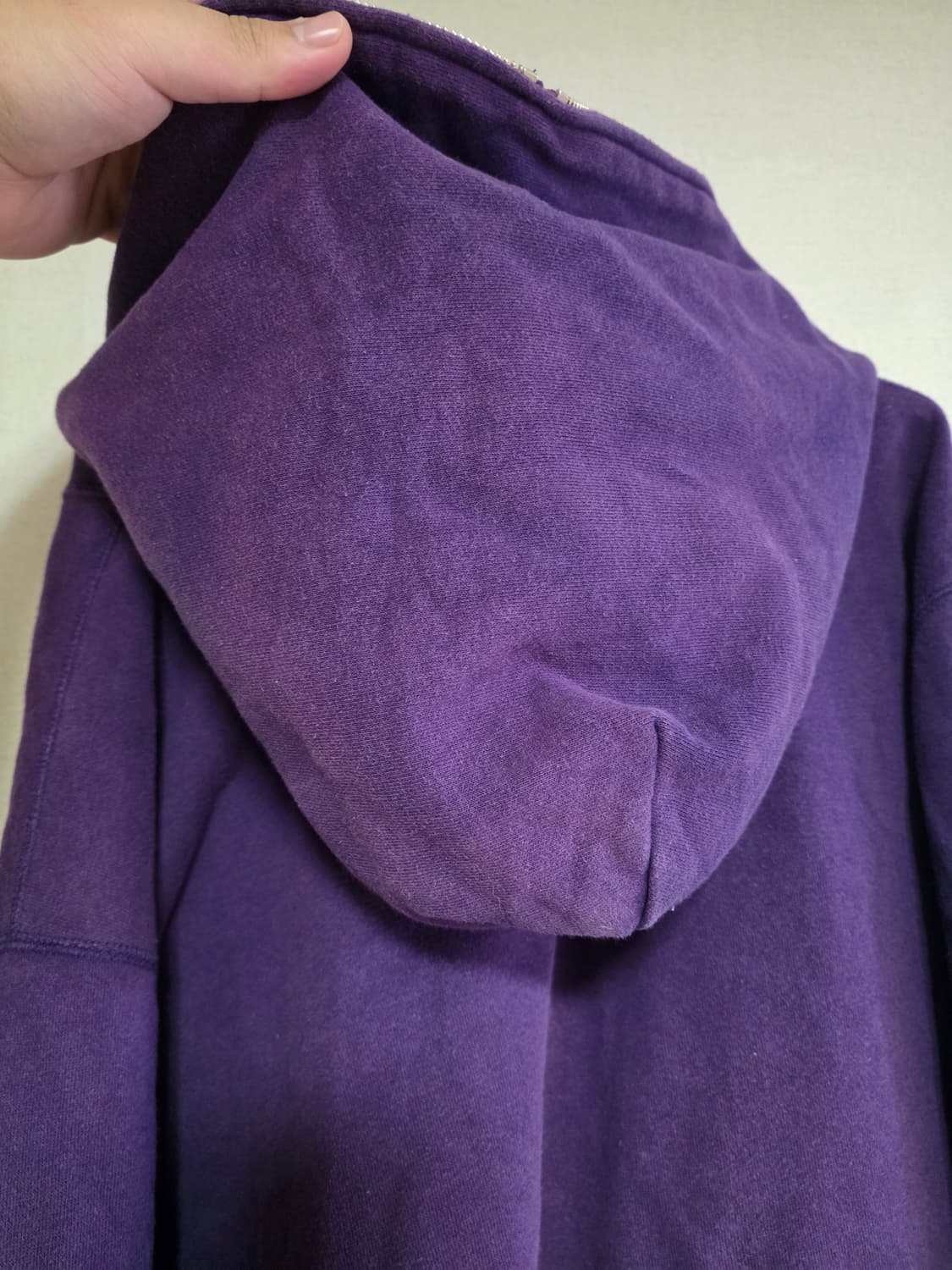 [3XL] 베이프 미니사루 풀 후드집업 퍼플 상품이미지3