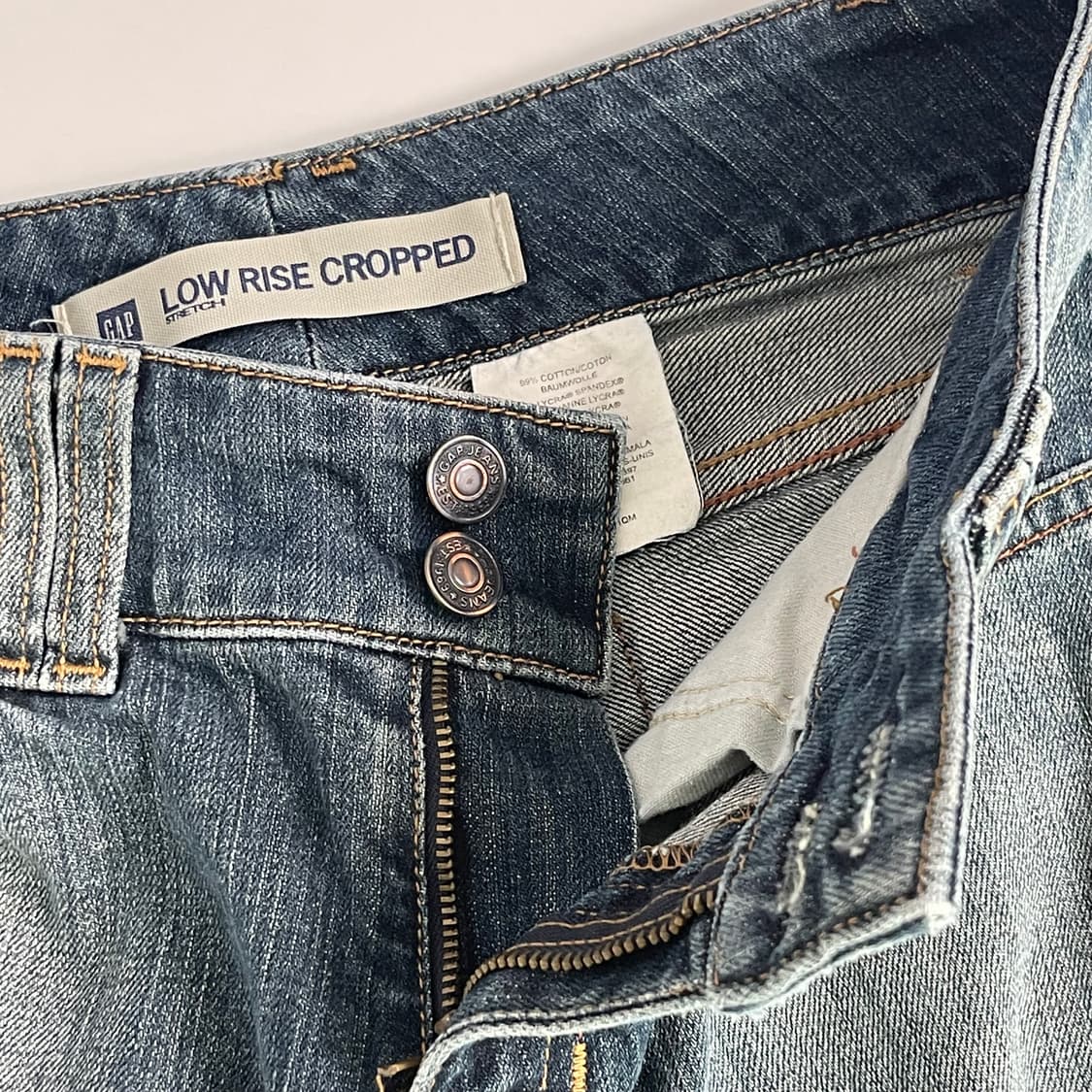 GAP 갭 청바지 25인치 로우라이즈 크롭드 데님 상품이미지9