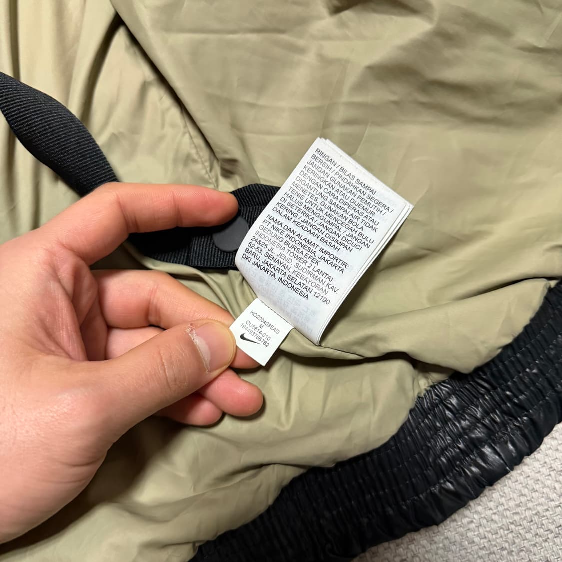 나이키 스우시 유광 숏패딩 상품이미지6